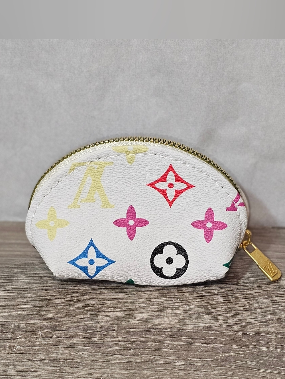 🌼SALE🌼Designer INSPIRED Multicolor Monogram Cosmetic Pouche- NWOT